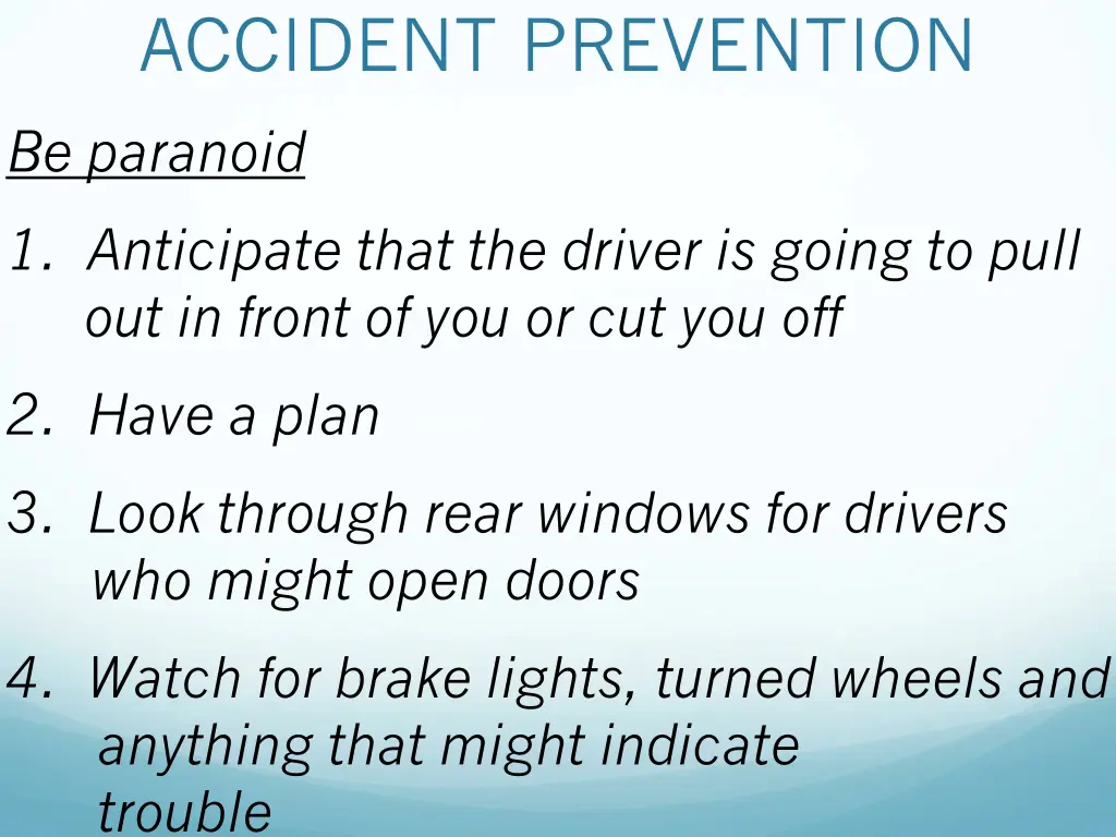 accident prevention 1