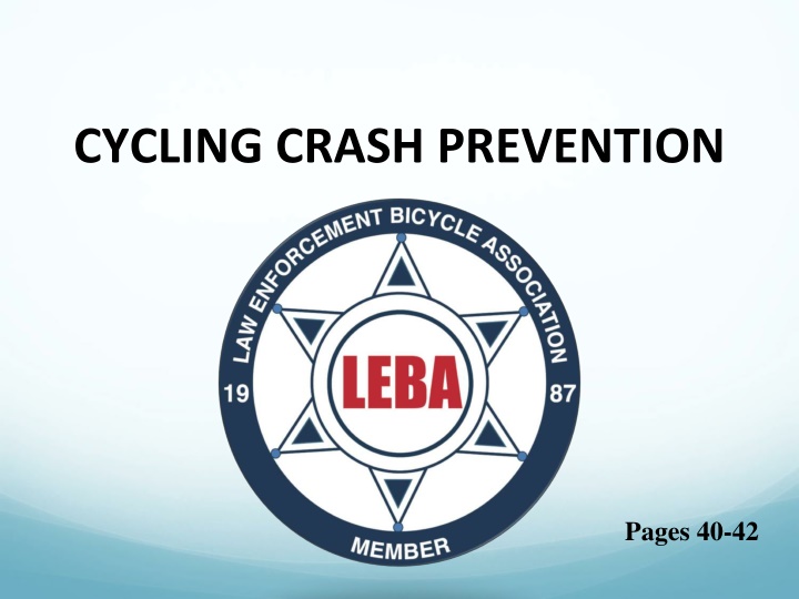 cycling crash prevention