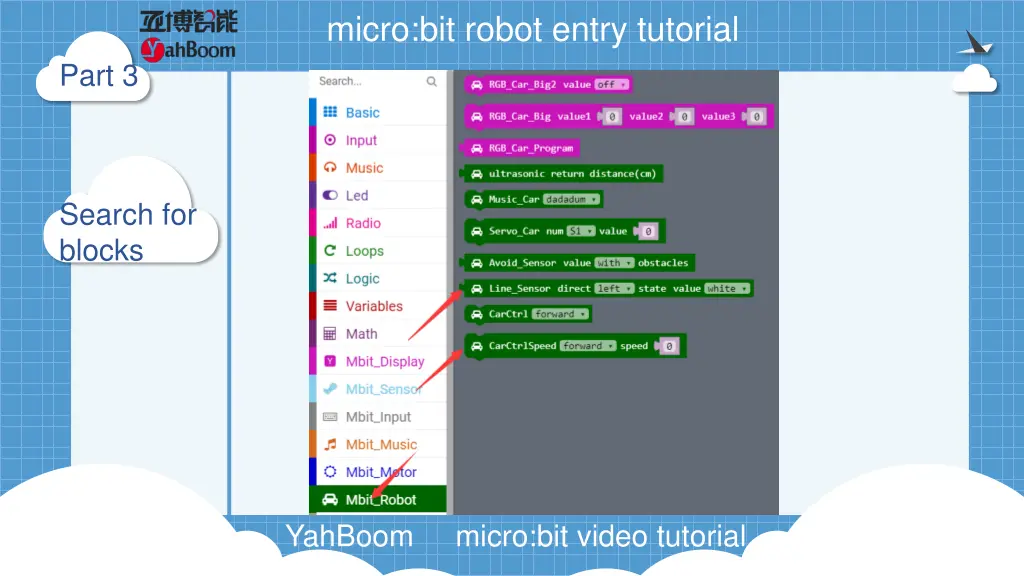 micro bit robot entry tutorial 7