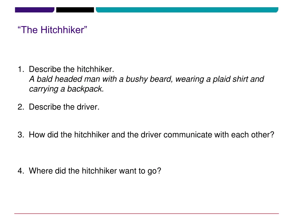 the hitchhiker 1