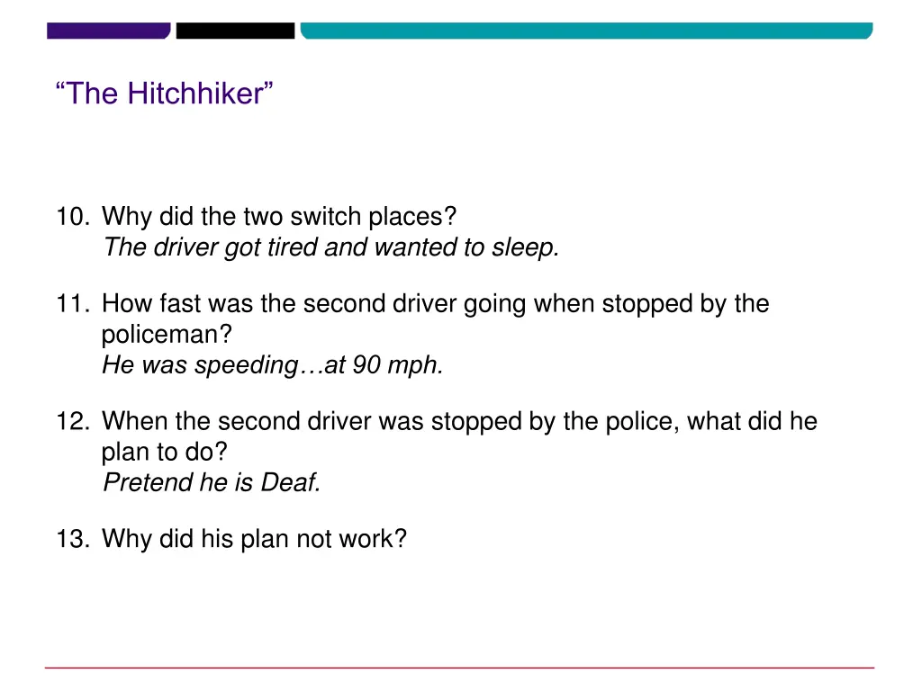 the hitchhiker 14