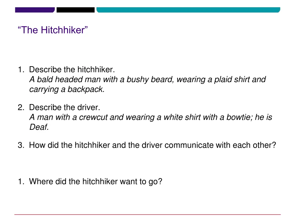 the hitchhiker 2