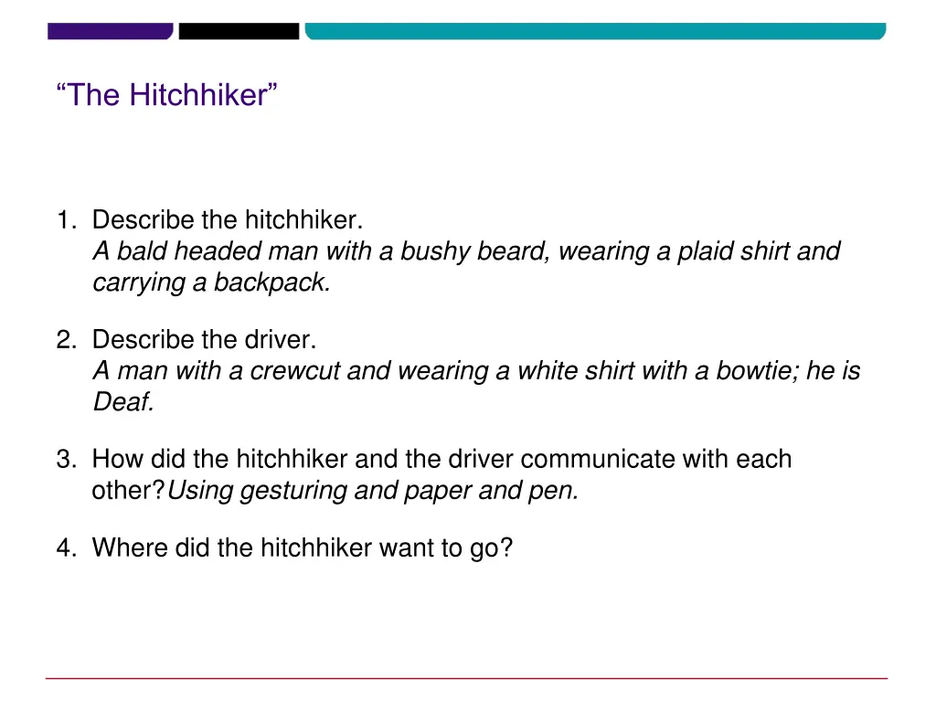 the hitchhiker 3