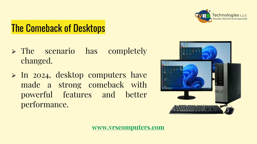 the comeback of desktops