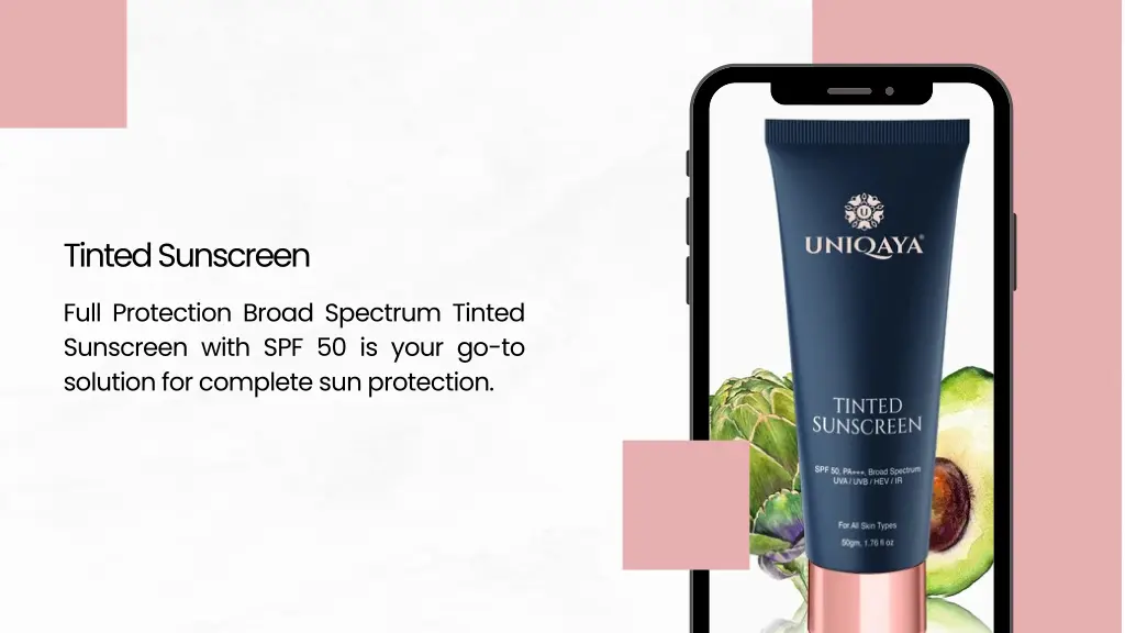 tinted sunscreen