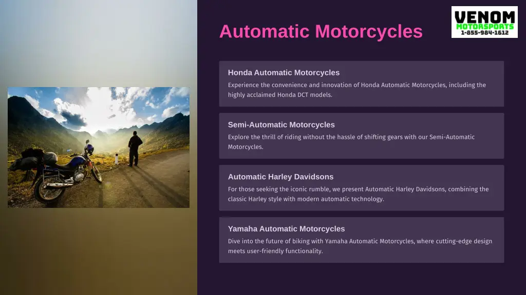 automatic motorcycles