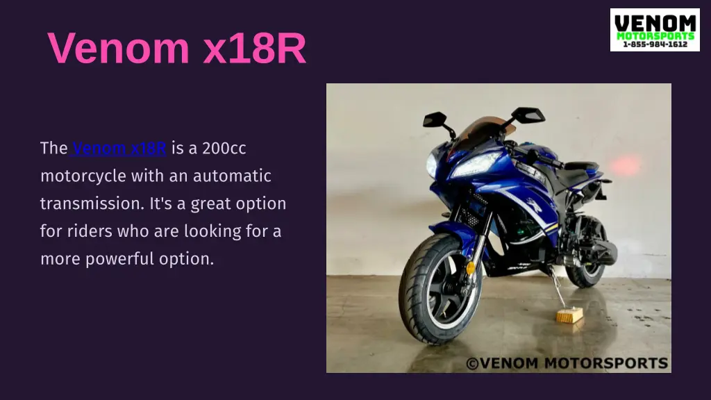 venom x18r