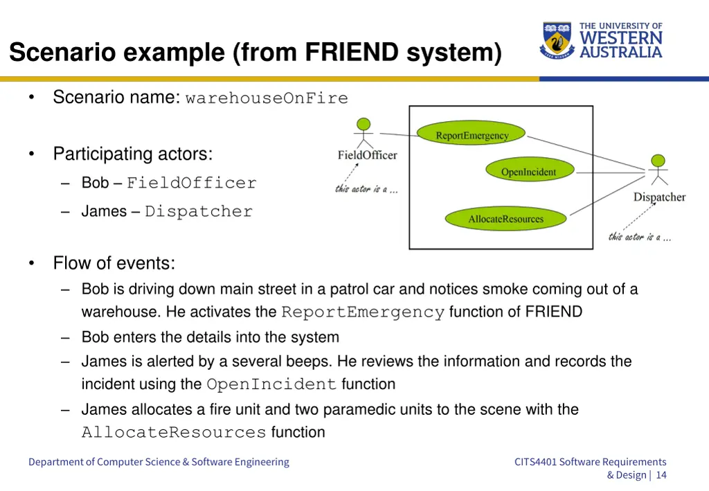 scenario example from friend system