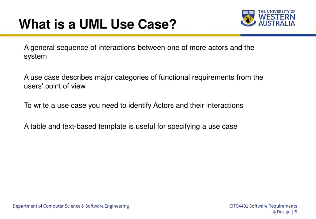 what is a uml use case