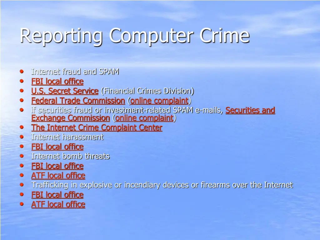 reporting computer crime 1