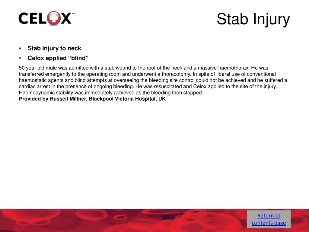 stab injury