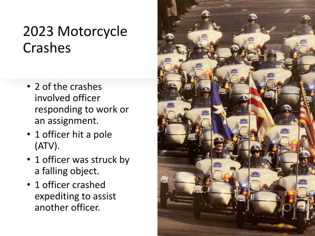 2023 motorcycle crashes