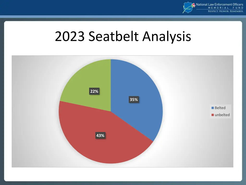 2023 seatbelt analysis