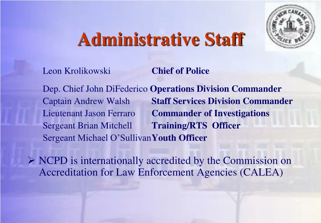 administrative staff