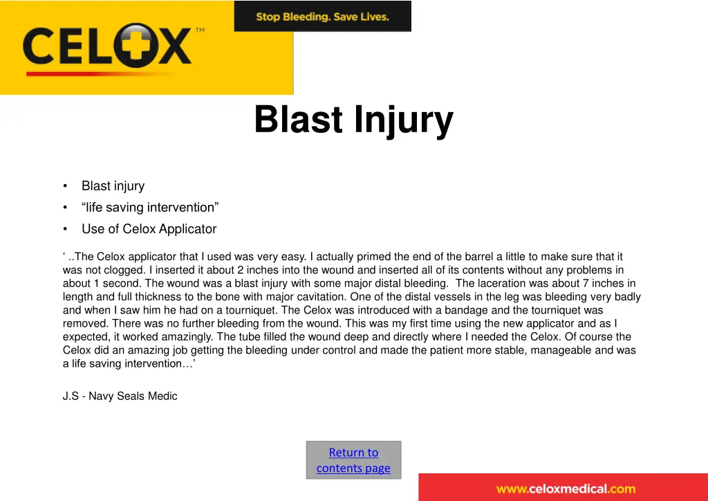 blast injury