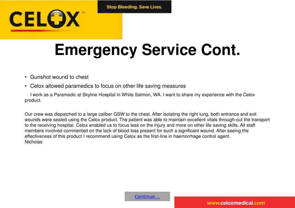 emergency service cont