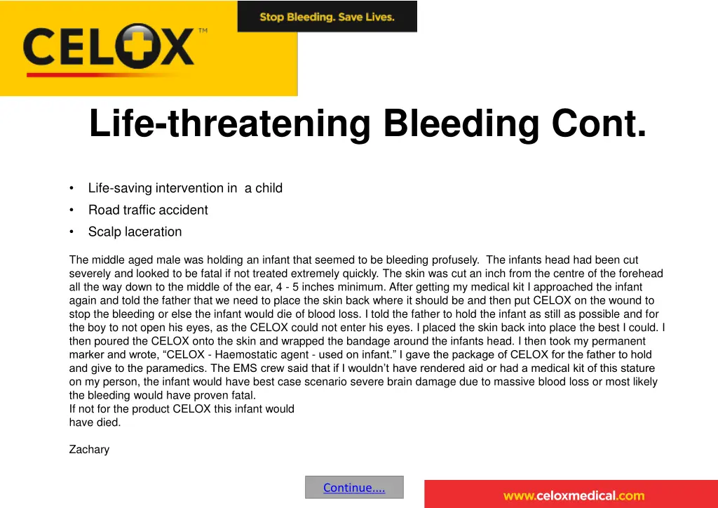 life threatening bleeding cont 2