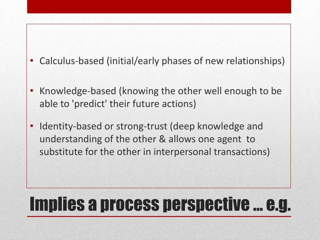 calculus based initial early phases