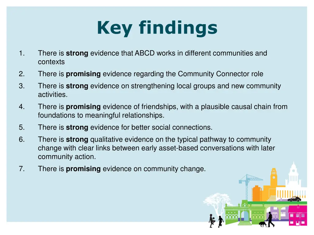 key findings