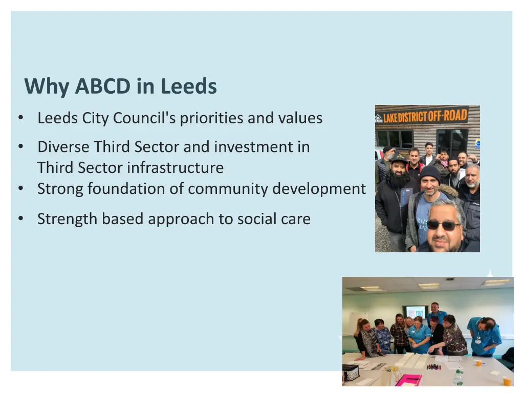 why abcd in leeds leeds city council s priorities