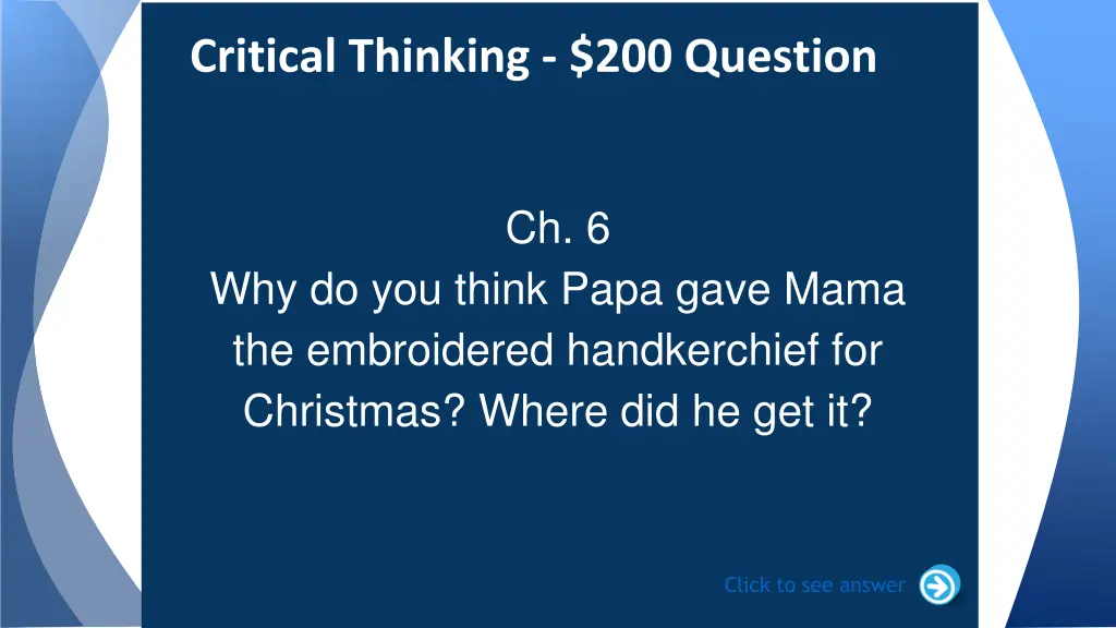 critical thinking 200 question