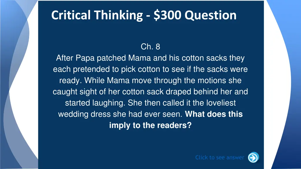 critical thinking 300 question