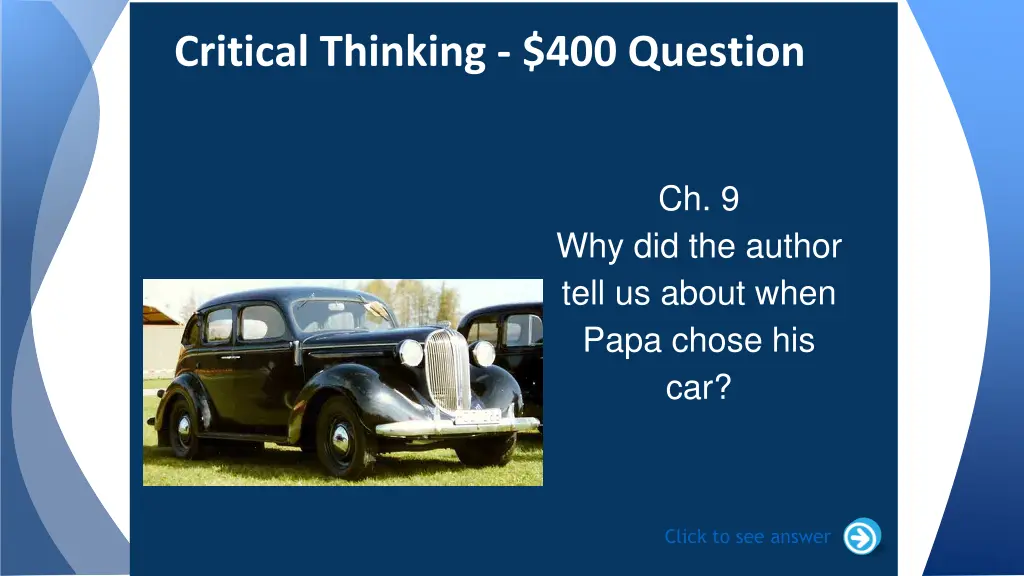 critical thinking 400 question