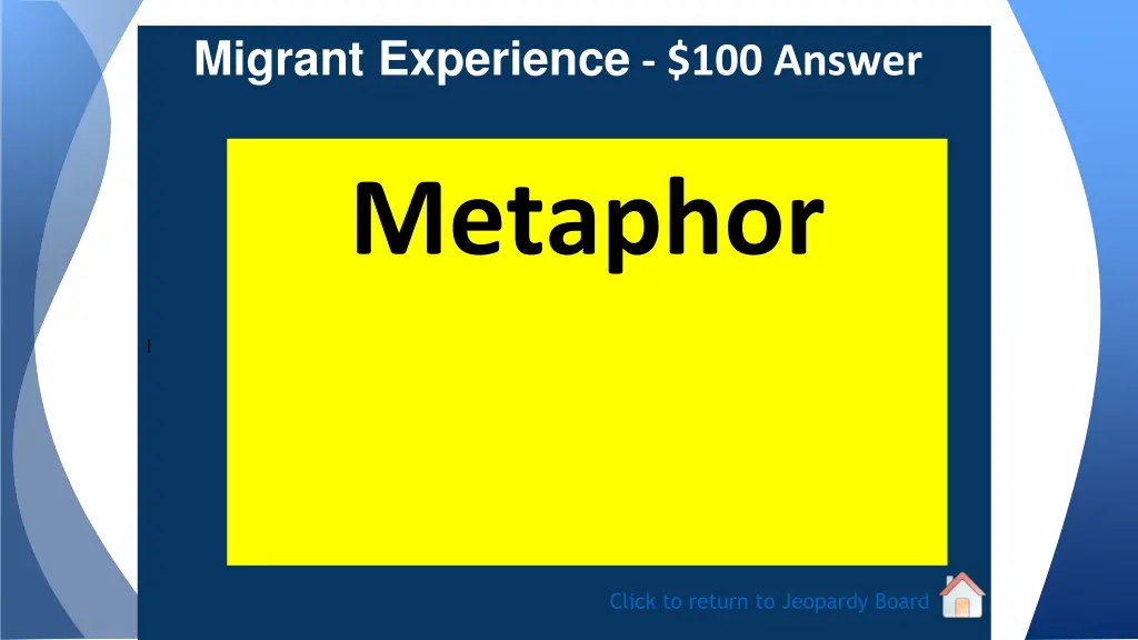 migrant experience 100 answer