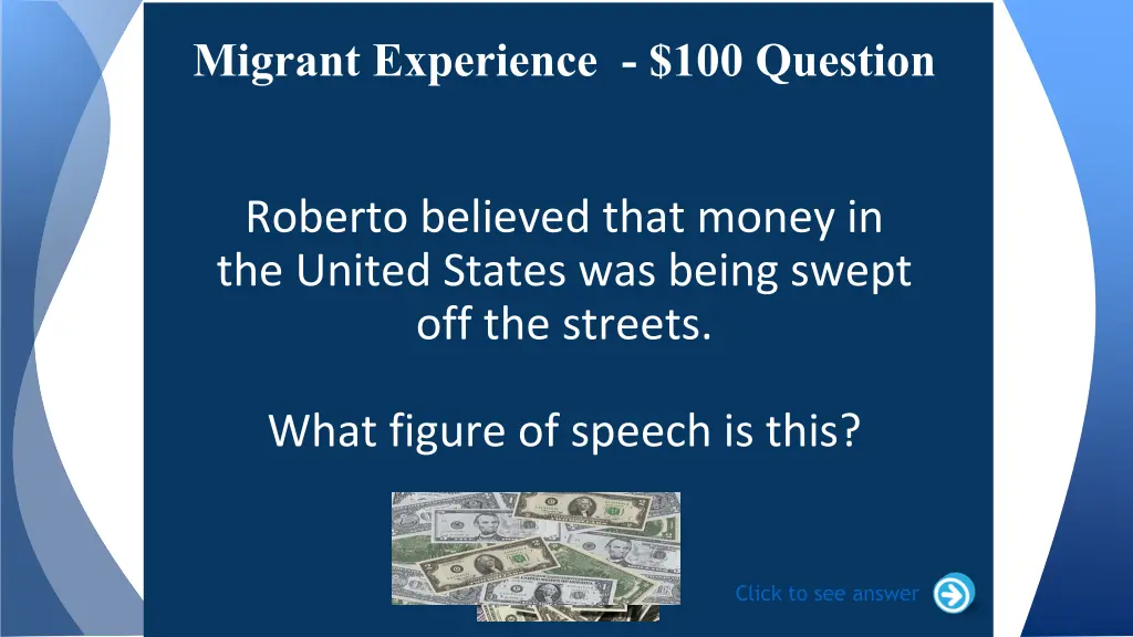 migrant experience 100 question