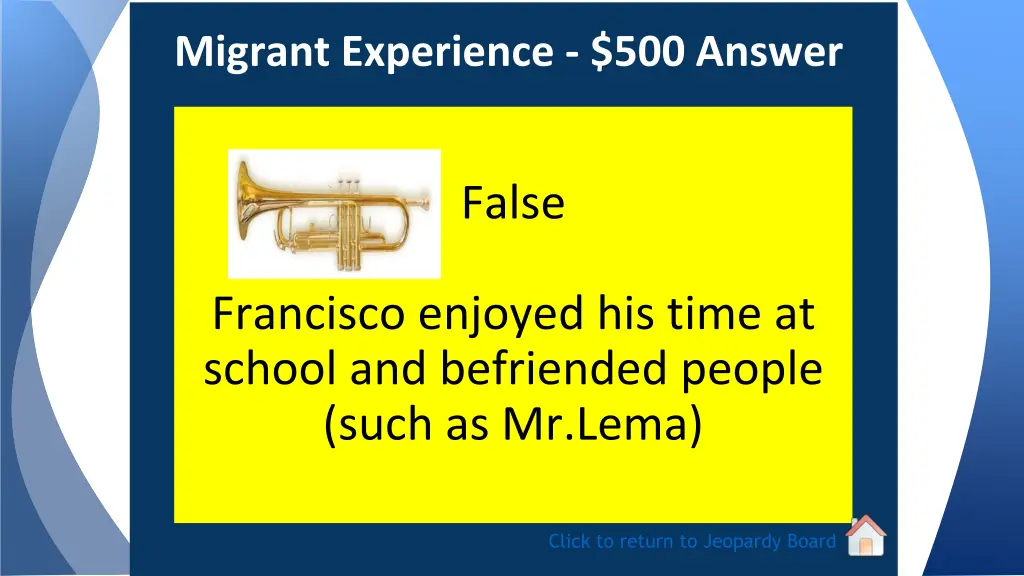 migrant experience 500 answer