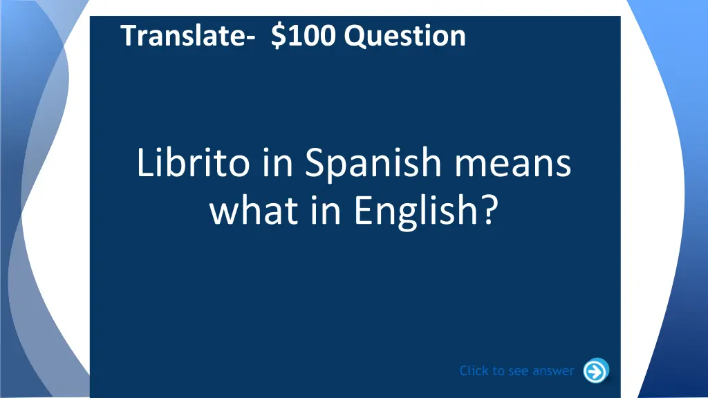 translate 100 question