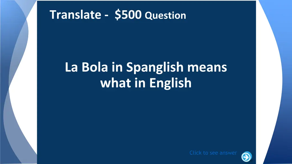 translate 500 question