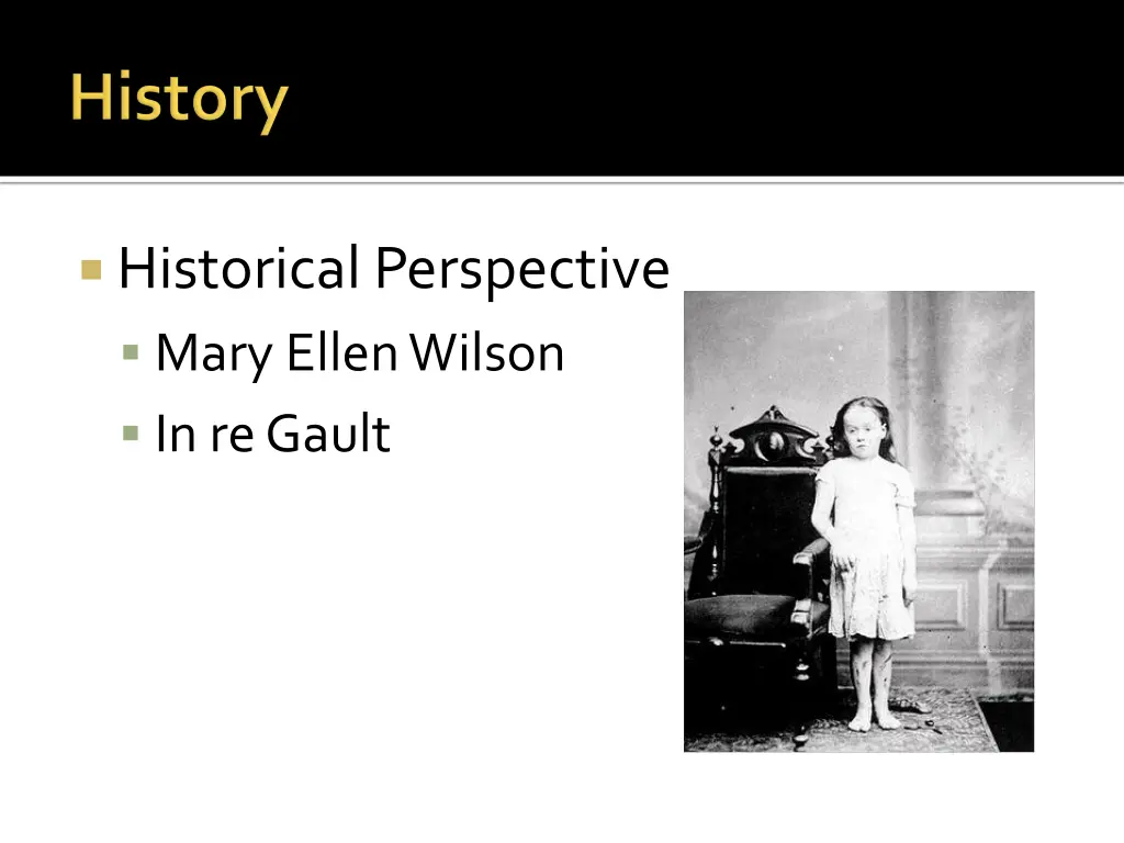 historical perspective mary ellen wilson