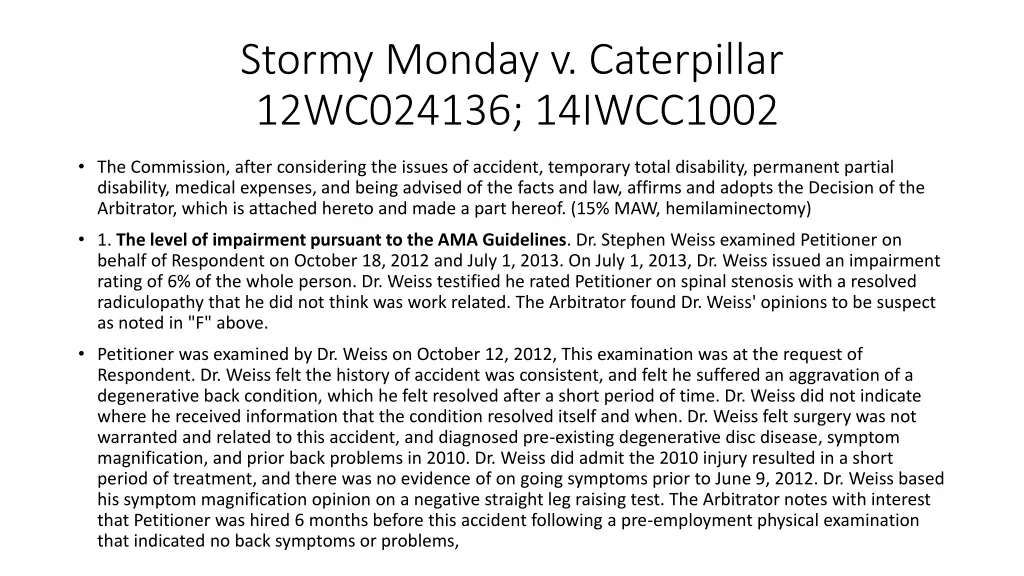 stormy monday v caterpillar 12wc024136 14iwcc1002