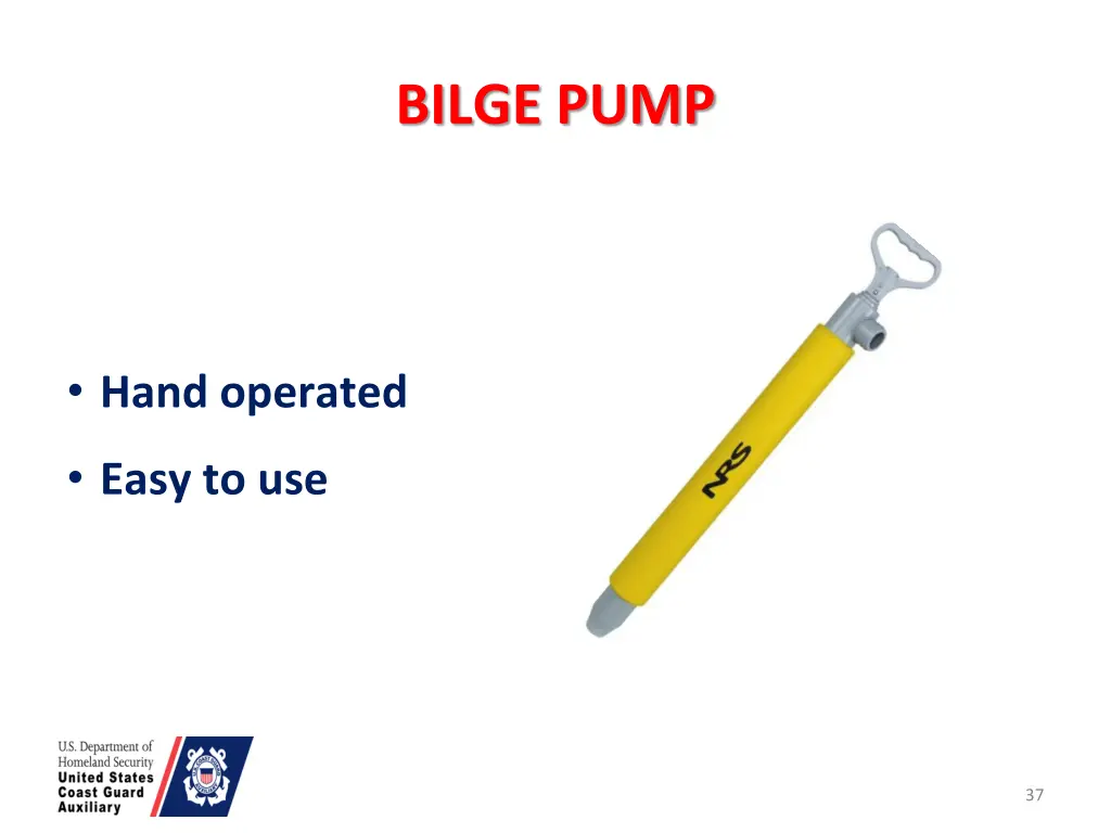 bilge pump