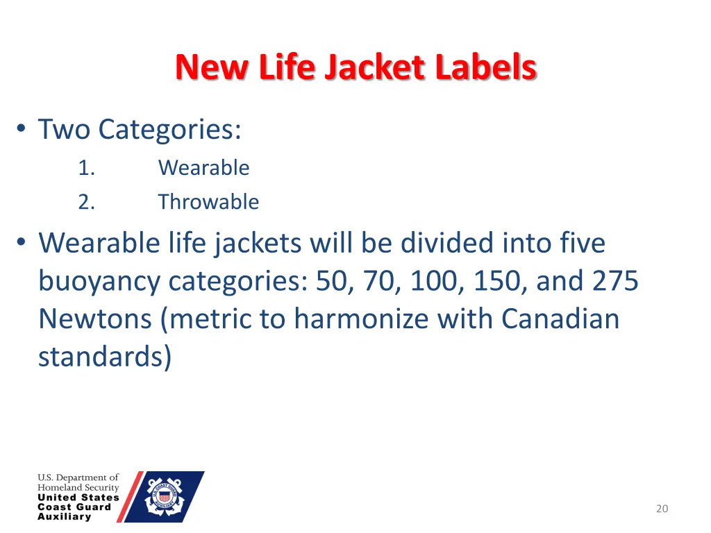 new life jacket labels 1