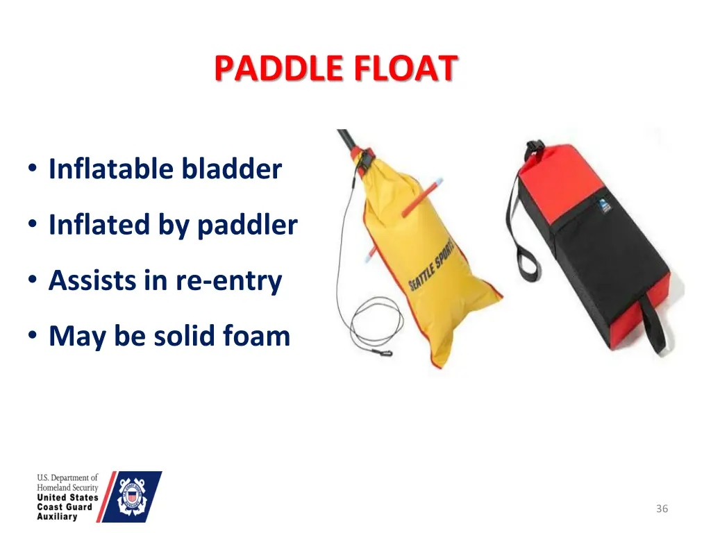 paddle float