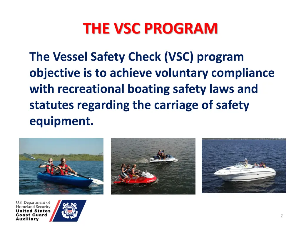 the vsc program