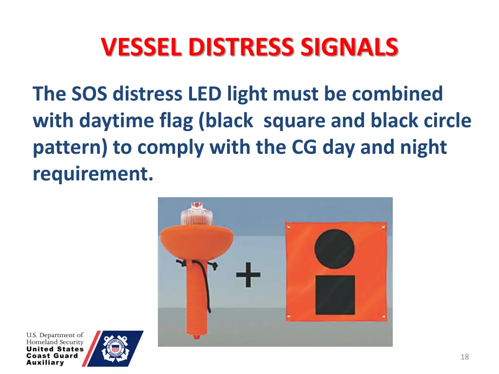 vessel distress signals