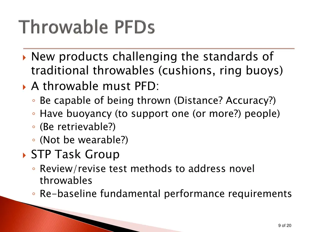 new products challenging the standards