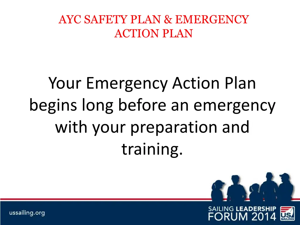 ayc safety plan emergency action plan