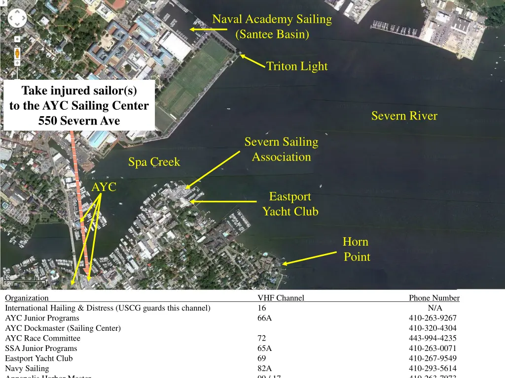 naval academy sailing santee basin