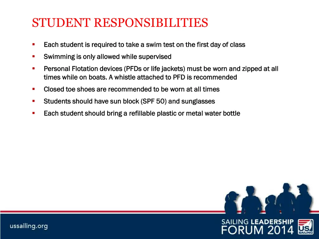 student responsibilities