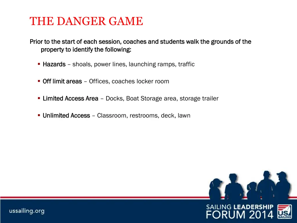 the danger game