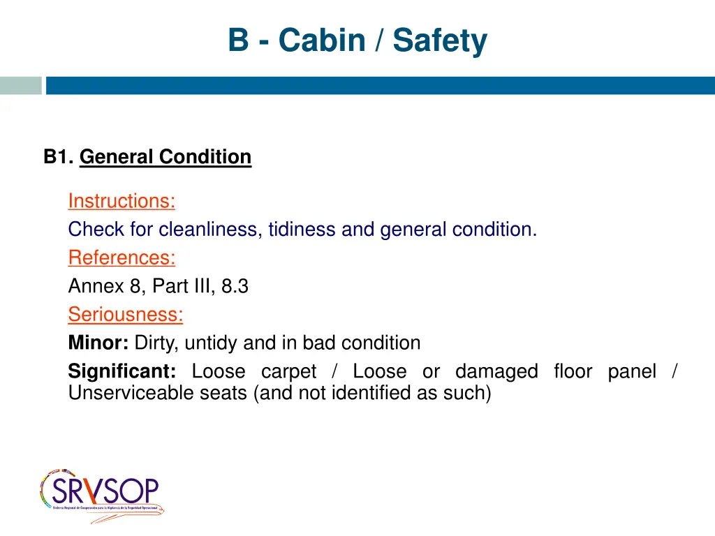 b cabin safety 1