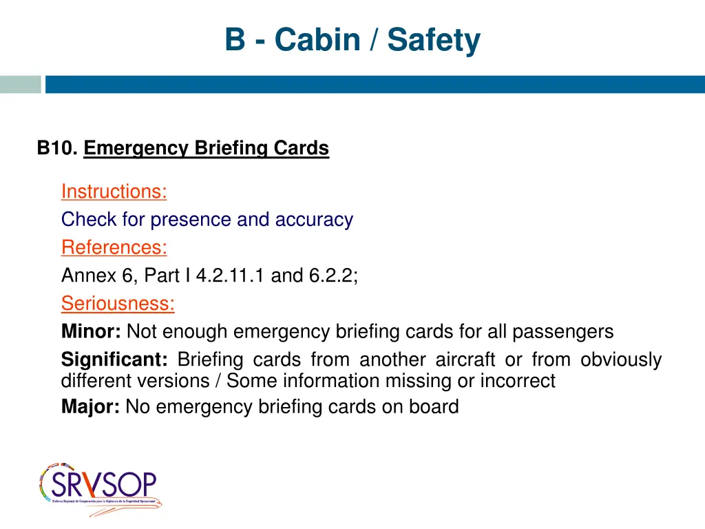 b cabin safety 10