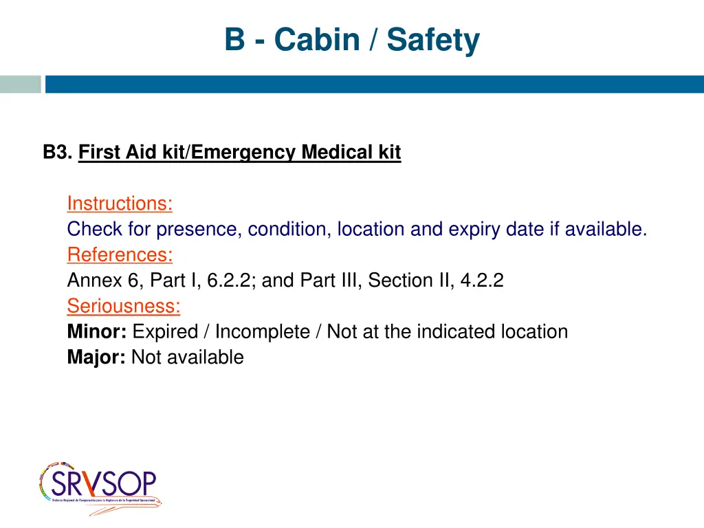 b cabin safety 3