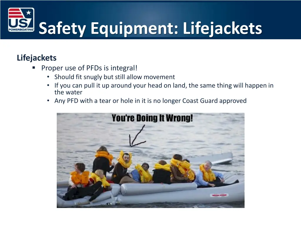 safety equipment lifejackets 2