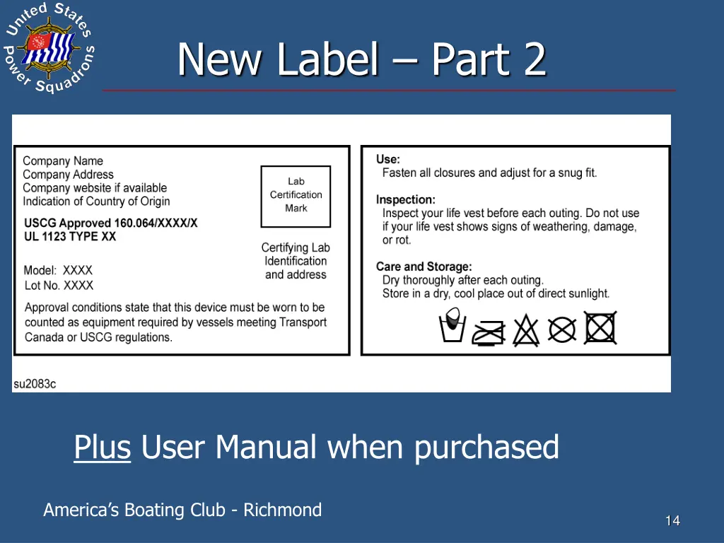 new label part 2