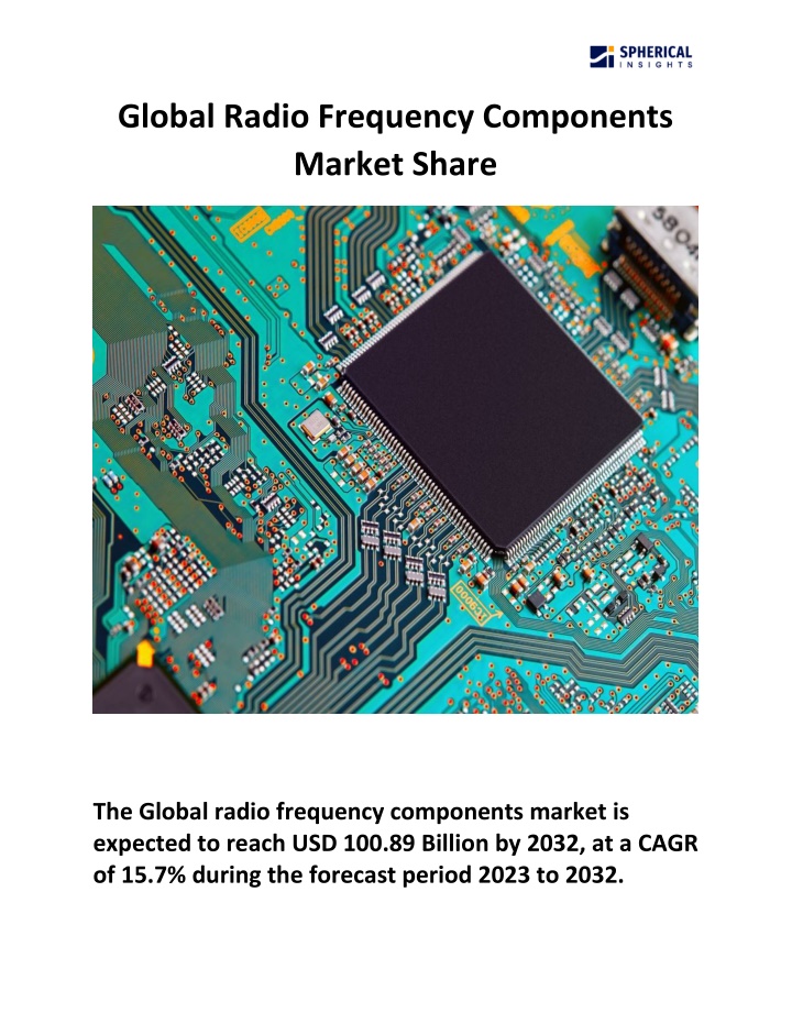 global radio frequency components market share